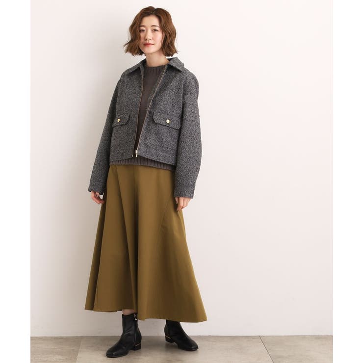 カジュアルに羽織れる、大人のツイードトラックジャケット | grove | 詳細画像11 