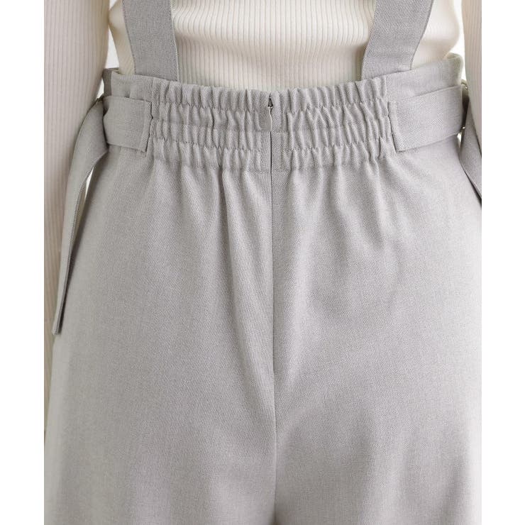 サス付きセンタープレスワイドパンツ | grove | 詳細画像28 