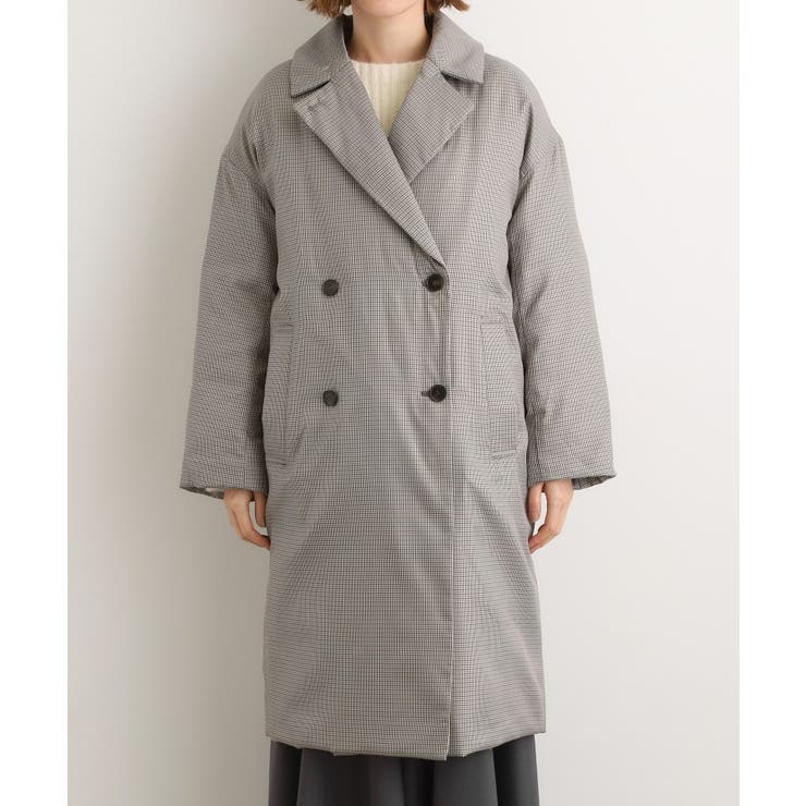 すっきり見え、ステッチレス中綿コート | grove | 詳細画像10 