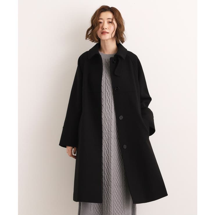 クラシカルな佇まい 大人のステンカラーロングコート | grove | 詳細画像2 