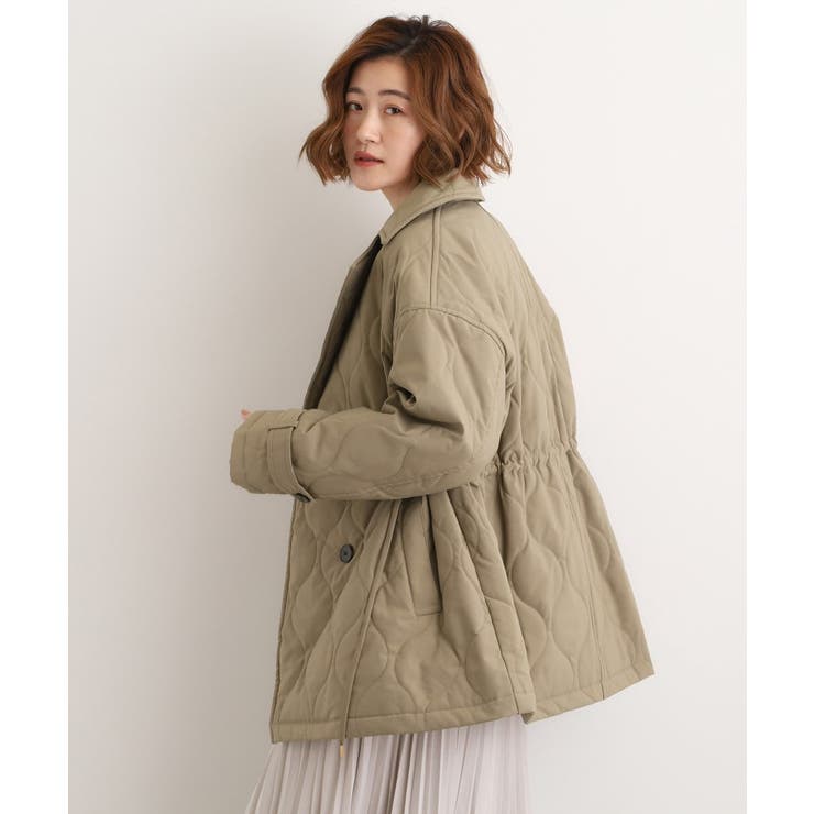 キルティングPコートジャケット | grove | 詳細画像9 