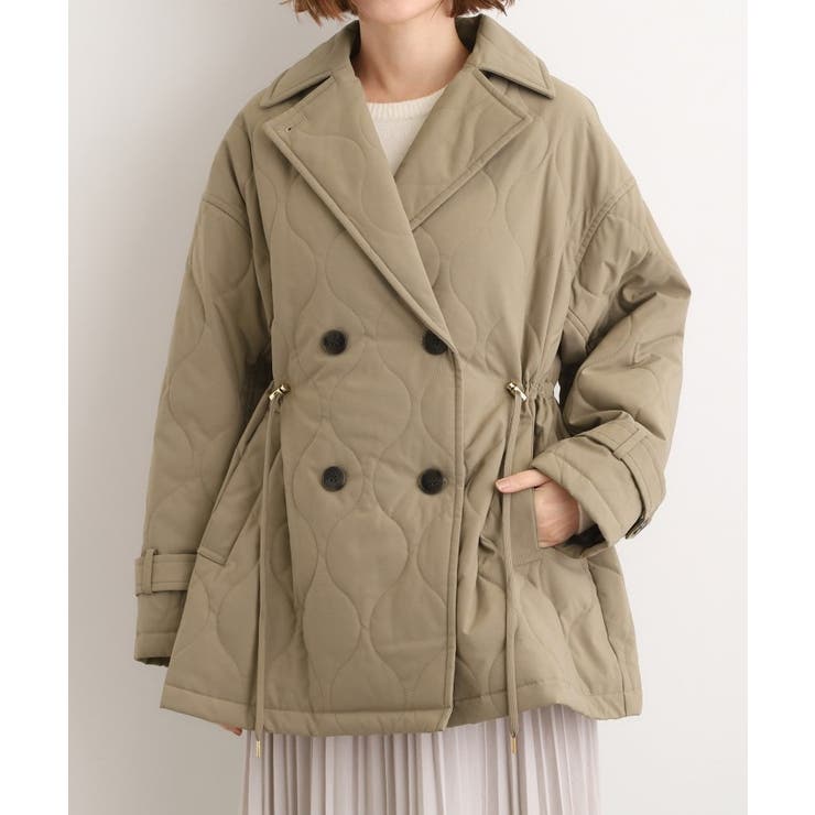 キルティングPコートジャケット | grove | 詳細画像13 