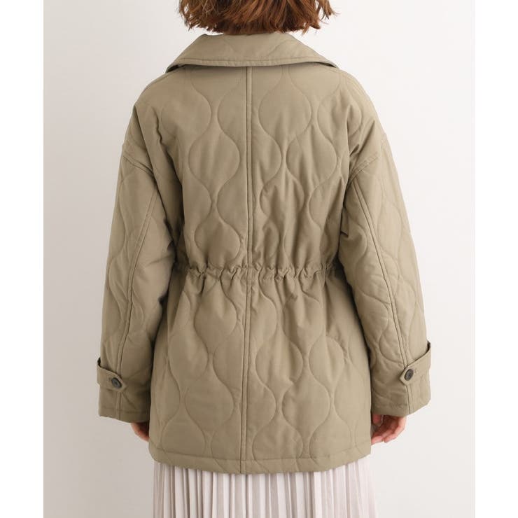 キルティングPコートジャケット | grove | 詳細画像14 