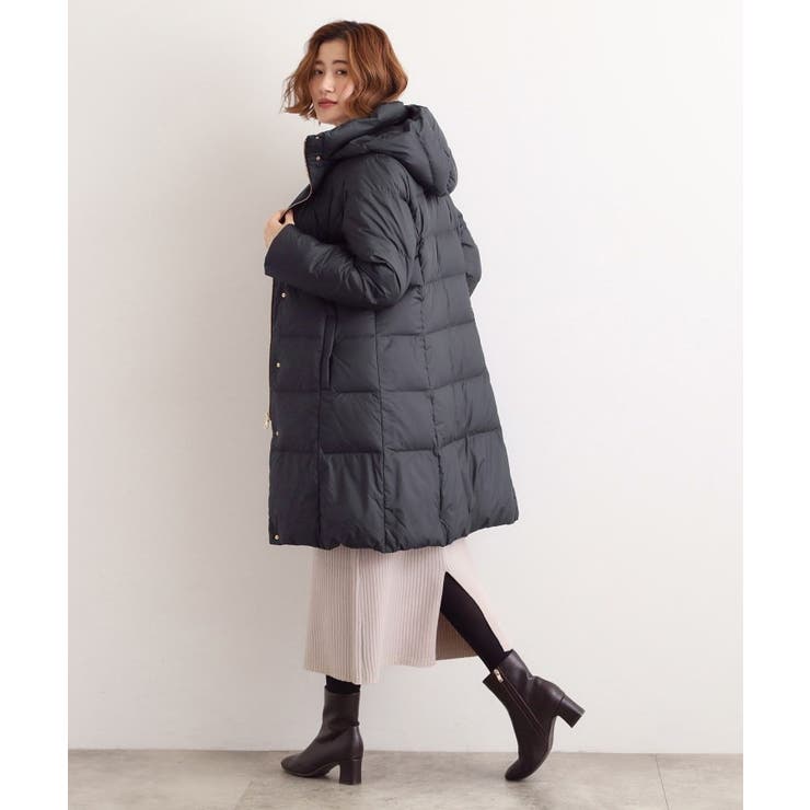 【名品アウター/800FP・多機能】つつまれダウンロング | grove | 詳細画像8 