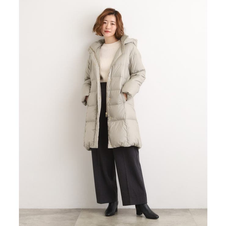 【名品アウター/800FP・多機能】つつまれダウンロング | grove | 詳細画像15 