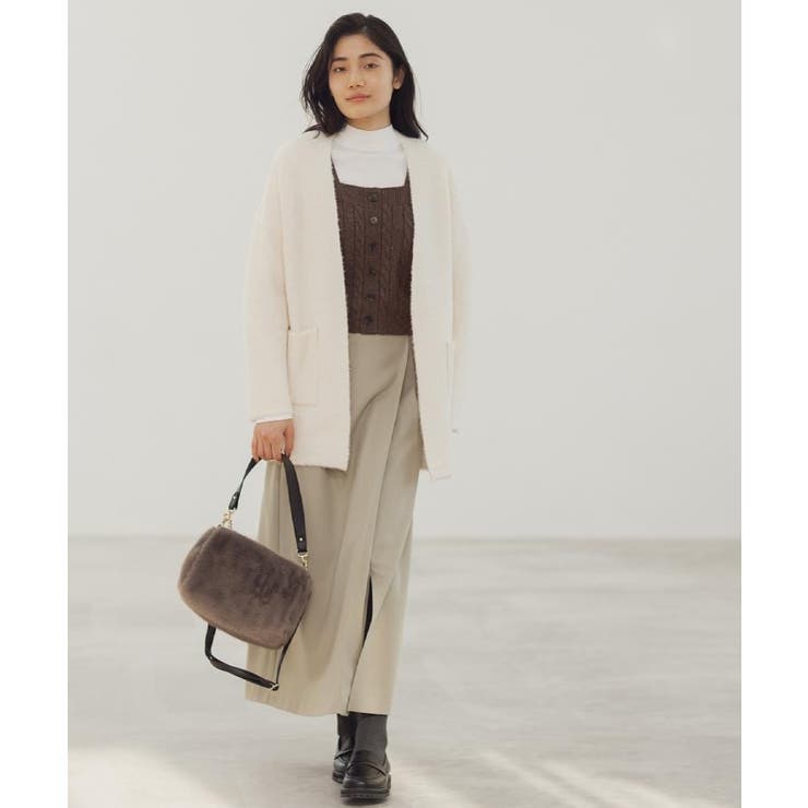 【SETITEM】ケーブルニットビスチェ | grove | 詳細画像15 