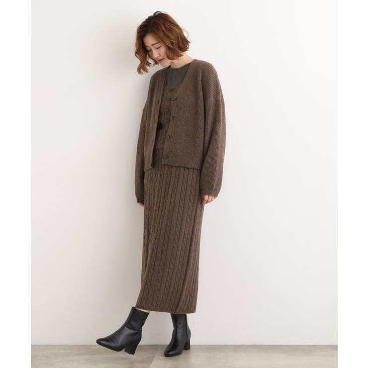 【SETITEM】オーバーサイズ畔カーディガン | grove | 詳細画像19 