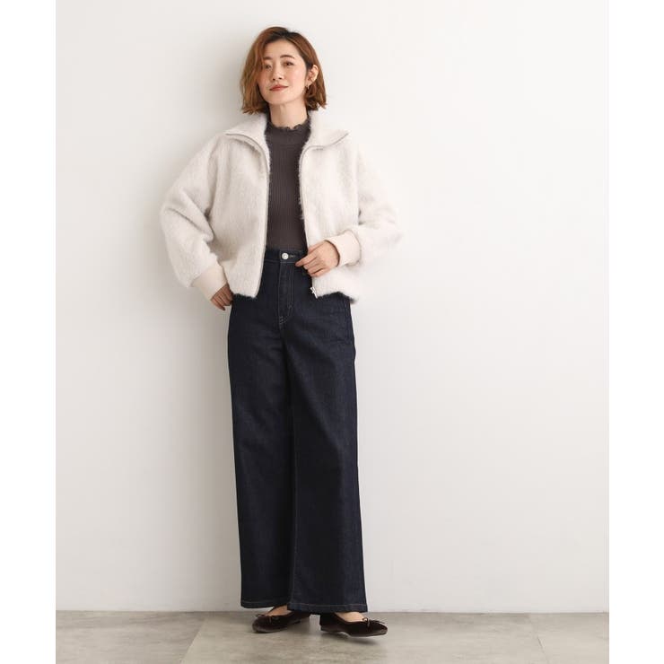 ふんわりと包み込む、リュクスなフェイクファーブルゾン | grove | 詳細画像9 