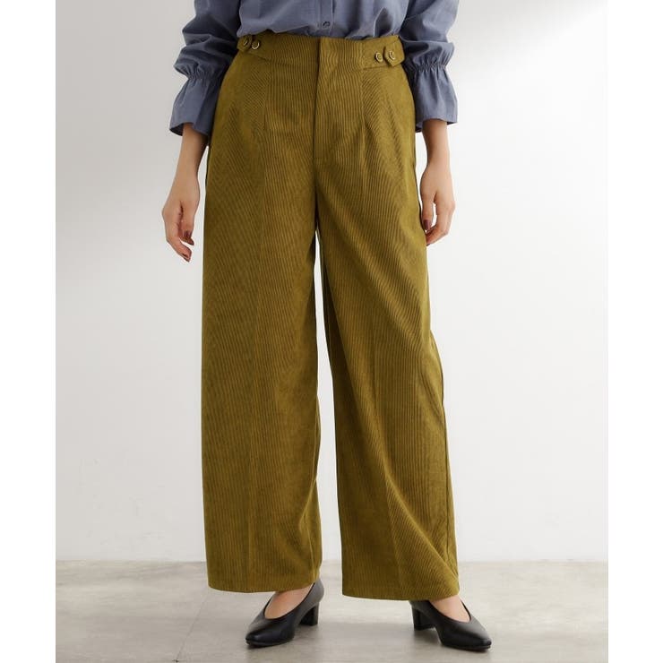 オーク(034) | コーデュロイワイドパンツ | grove