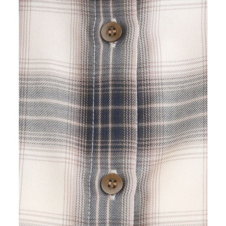 今の季節にちょうどいい オンブレーチェックシャツ | grove | 詳細画像6 