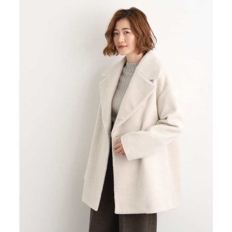 ふんわりまとう、オーバーサイズテーラーコート | grove | 詳細画像10 