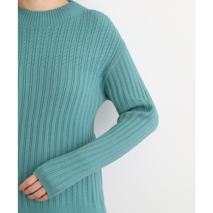 【石川梨華さん着用】ミニケーブルニット【毛玉軽減／洗える】 | grove | 詳細画像31 