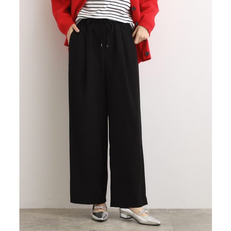 きれい見えとリラックス感を両立。秋の大人カジュアルに効くイージーパンツ | grove | 詳細画像5 