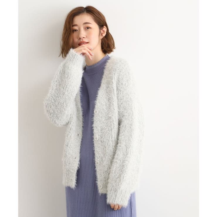 オーバーサイズフェザーカーディガン | grove | 詳細画像5 