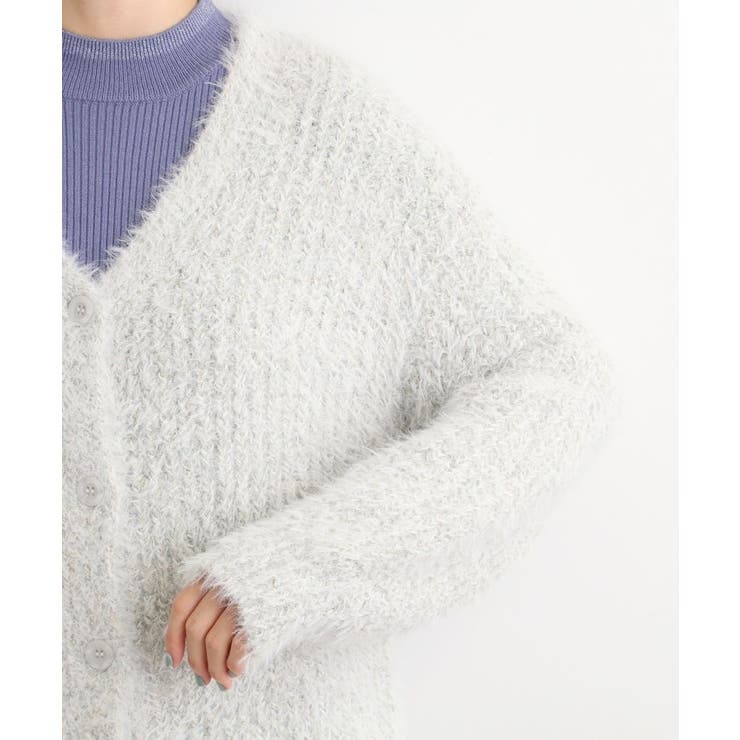 オーバーサイズフェザーカーディガン | grove | 詳細画像17 