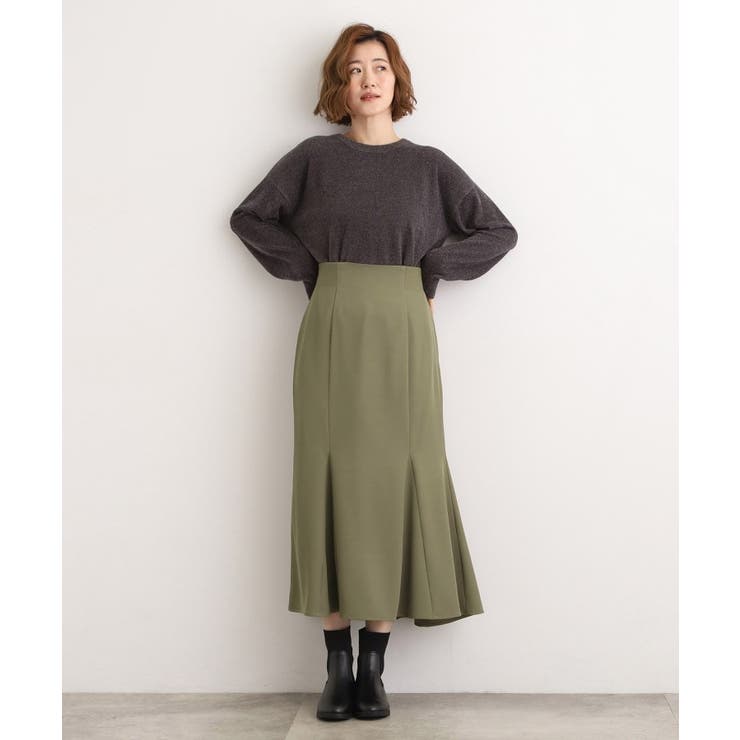 ウエストサイドリブマーメイドスカート | grove | 詳細画像3 