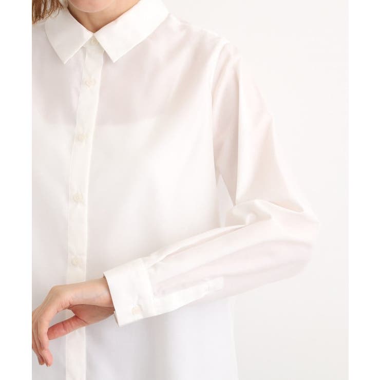 オーガンジーレイヤードシャツ | grove | 詳細画像13 