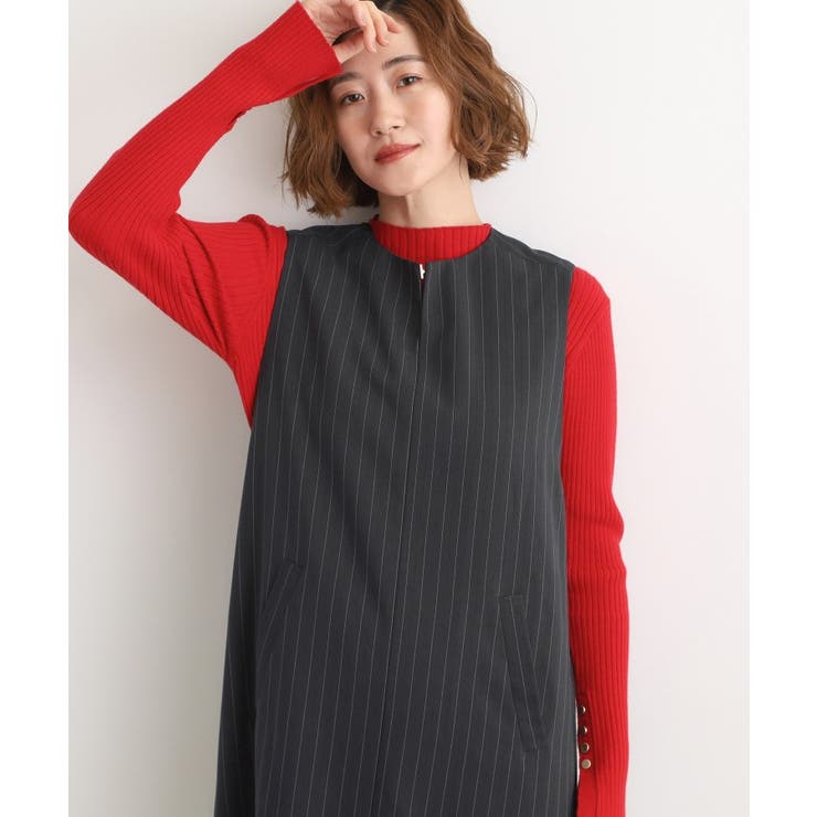 【2WAY/美シルエット】着こなし自在のジャンドレワンピース | grove | 詳細画像6 