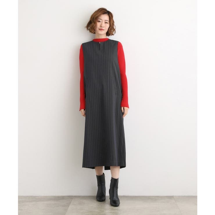 【2WAY/美シルエット】着こなし自在のジャンドレワンピース | grove | 詳細画像7 