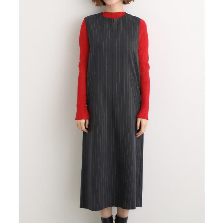 【2WAY/美シルエット】着こなし自在のジャンドレワンピース | grove | 詳細画像14 