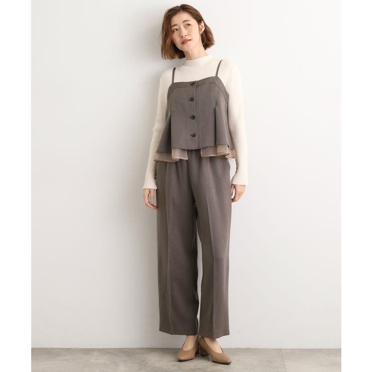 透け感とレイヤードで大人の遊び心を、ビスチェSET UP | grove | 詳細画像9 