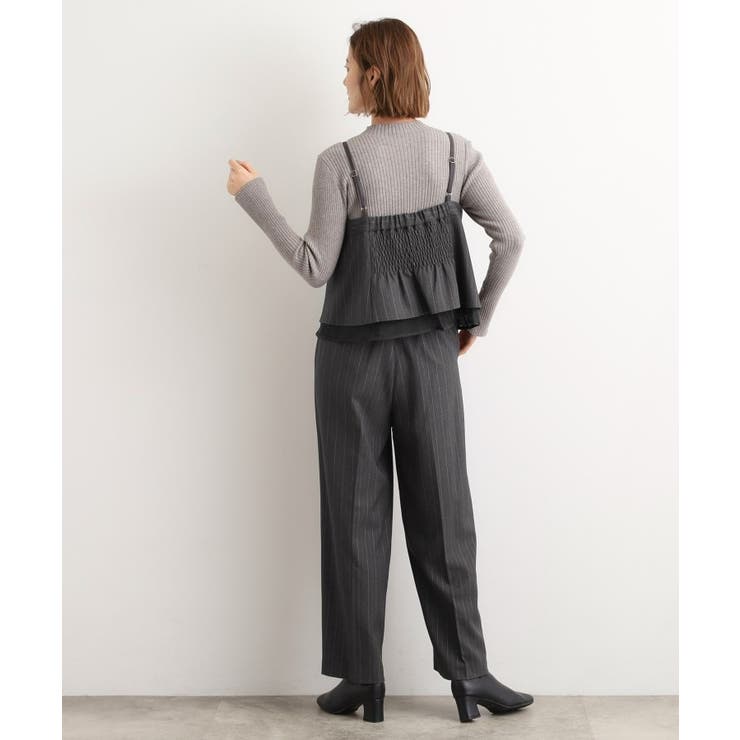 透け感とレイヤードで大人の遊び心を、ビスチェSET UP | grove | 詳細画像21 