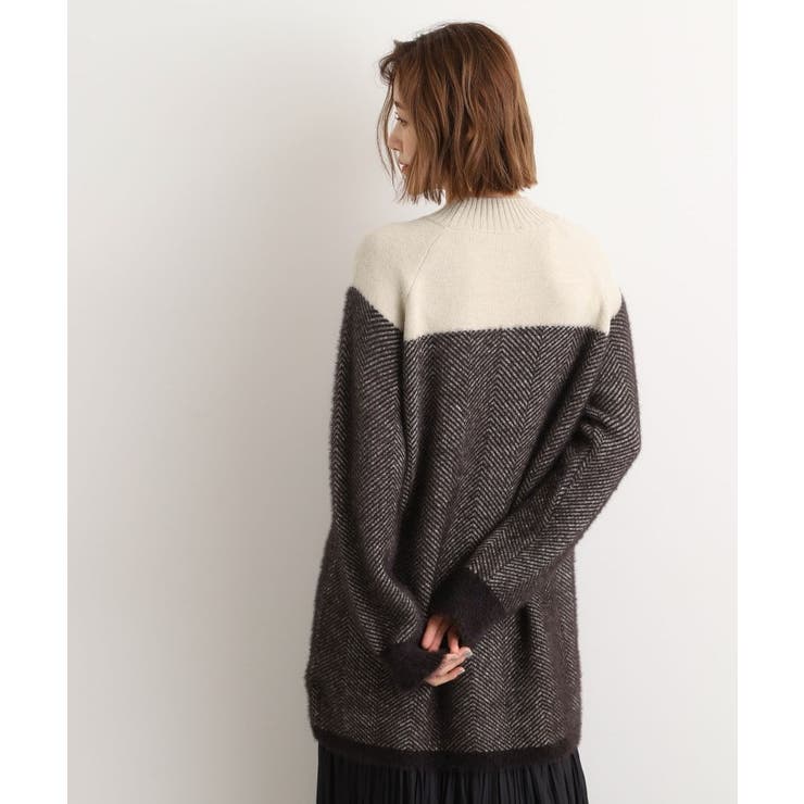 ヘリンボーンジャカードチュニック | grove | 詳細画像6 