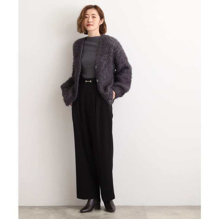 フロントビットカルゼワイドパンツ | grove | 詳細画像3 