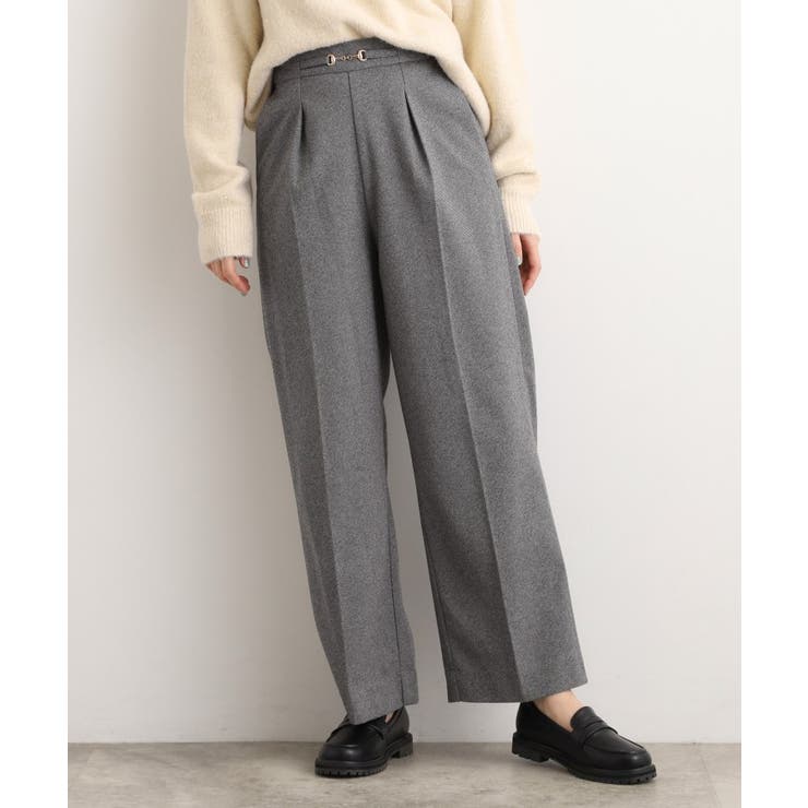 フロントビットカルゼワイドパンツ | grove | 詳細画像6 