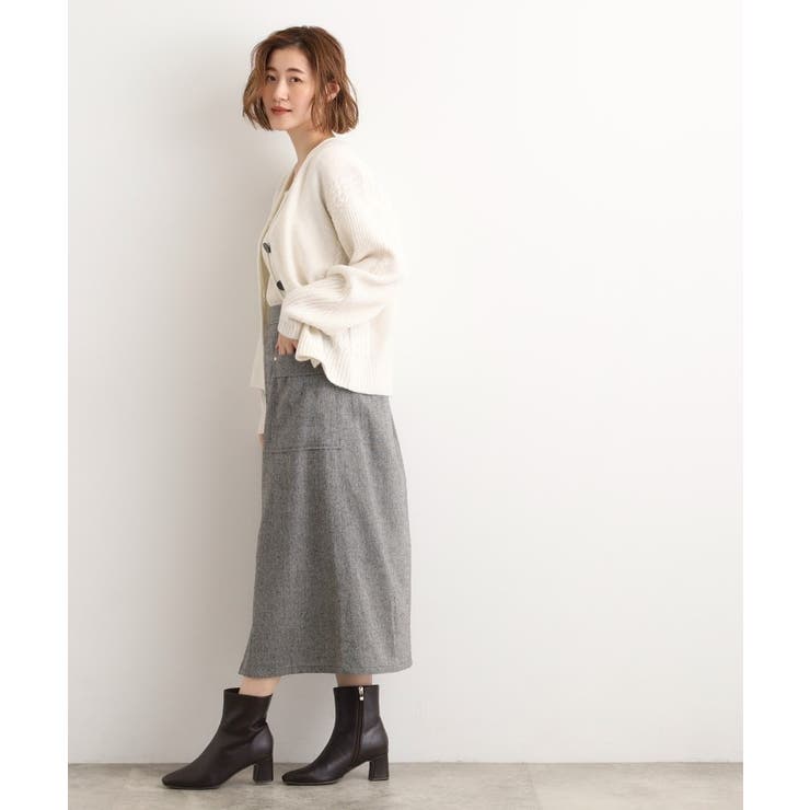クラシカルツイード Aラインスカート | grove | 詳細画像8 