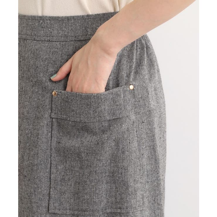 クラシカルツイード Aラインスカート | grove | 詳細画像19 