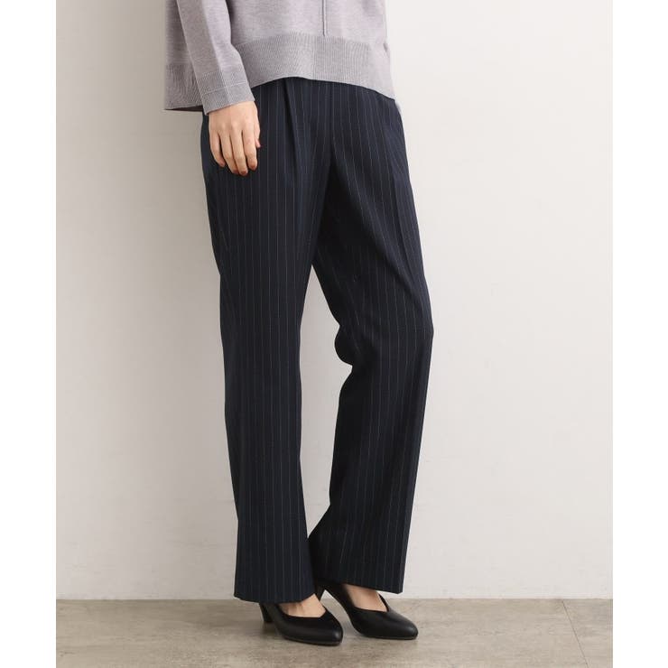 【あったか裏起毛】きれいも楽ちんも叶える、ストレッチストレートパンツ | grove | 詳細画像9 