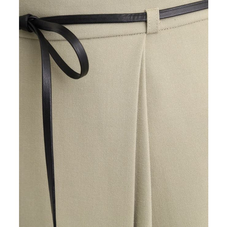 合皮ベルト付きナロースカート | grove | 詳細画像9 