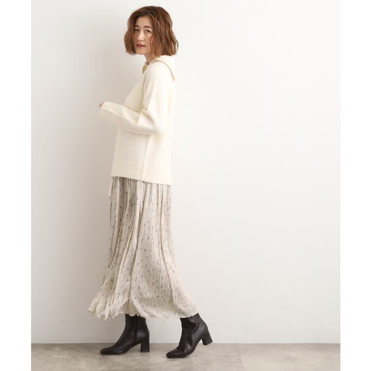 花柄アソートプリーツスカート | grove | 詳細画像12 