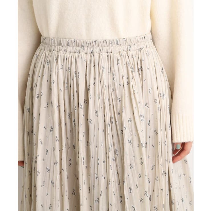 花柄アソートプリーツスカート | grove | 詳細画像17 