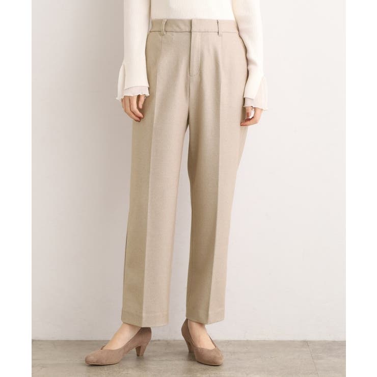 【あったか起毛】きれいも暖かさも叶える、スーパーストレッチテーパードパンツ | grove | 詳細画像13 