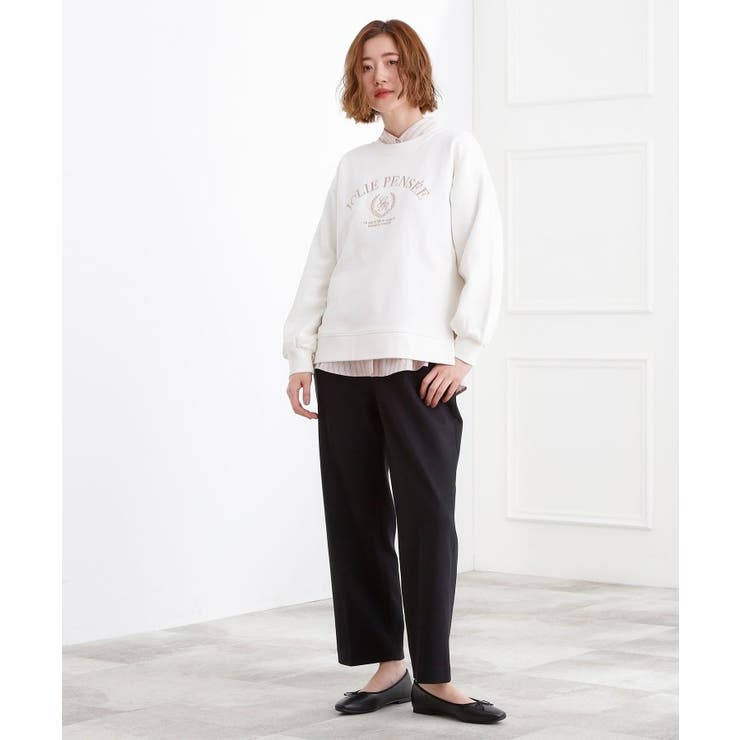 【あったか起毛】きれいも暖かさも叶える、スーパーストレッチテーパードパンツ | grove | 詳細画像10 