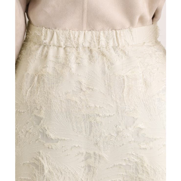 纏うだけで気分が華やぐ 主役級シャギースカート | grove | 詳細画像14 