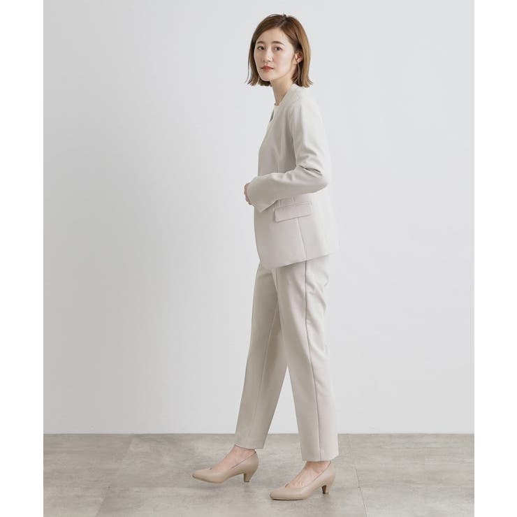 しなやかストレッチ イージーケアテーパードパンツ | grove | 詳細画像8 