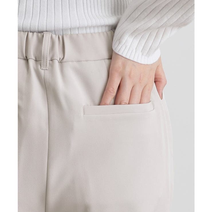 しなやかストレッチ イージーケアテーパードパンツ | grove | 詳細画像20 