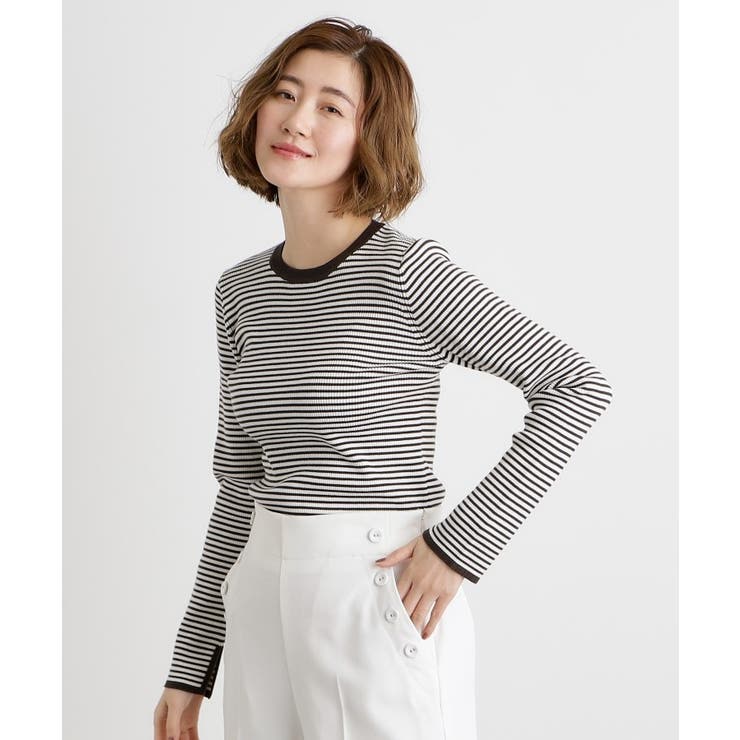 【抗ピル／MW】リブニットプルオーバー | grove | 詳細画像14 