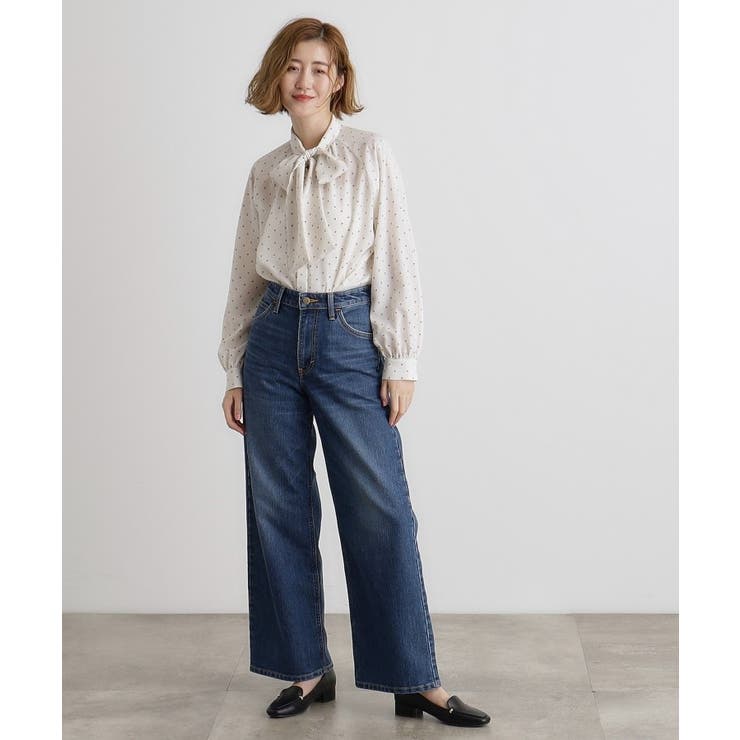 2WAYラグランスリーブボウタイブラウス | grove | 詳細画像11 