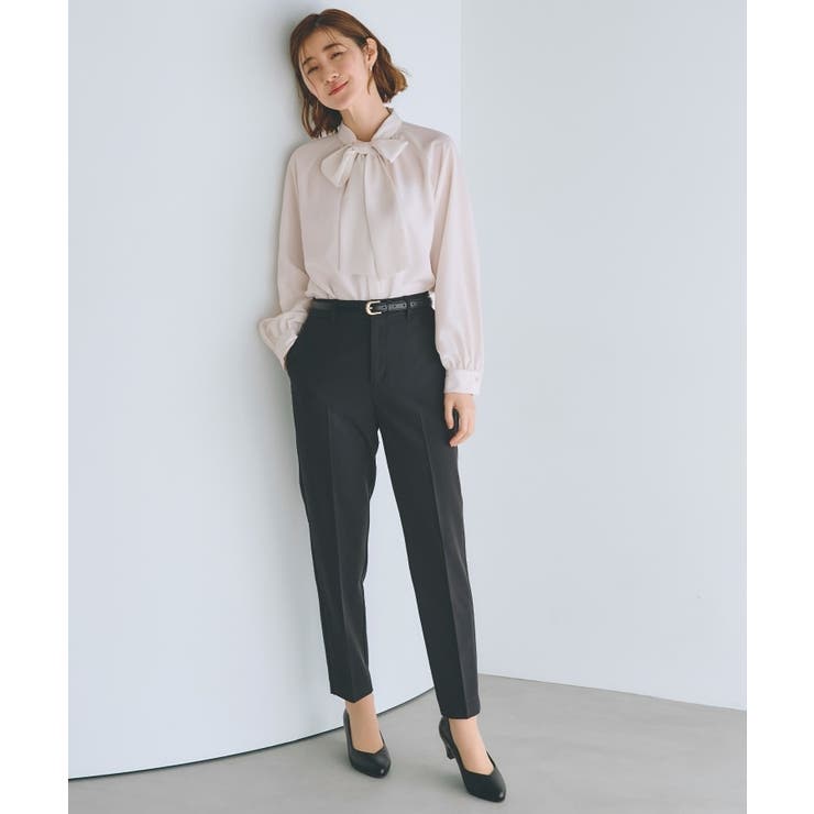 2WAYラグランスリーブボウタイブラウス | grove | 詳細画像7 