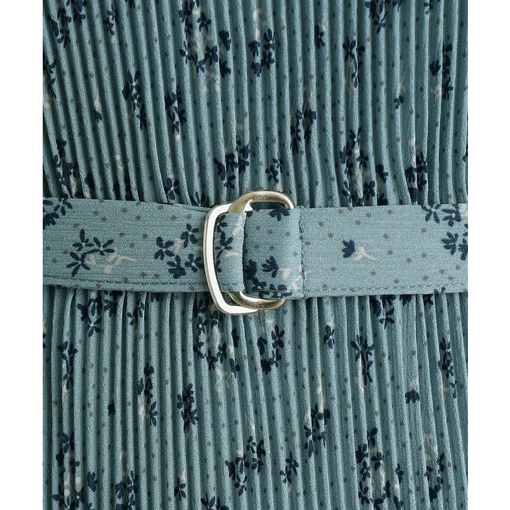 プリーツナローフレアワンピース | grove | 詳細画像13 