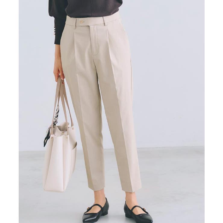 ライトベージュ(051) | 【接触冷感】ハイパーストレッチテーパード | grove