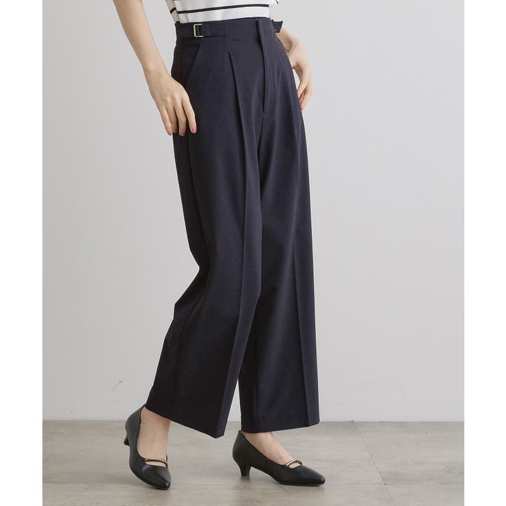 【接触冷感】ハイパーストレッチワイドパンツ | grove | 詳細画像9 