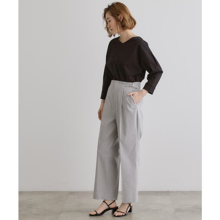 【接触冷感】ハイパーストレッチワイドパンツ | grove | 詳細画像15 