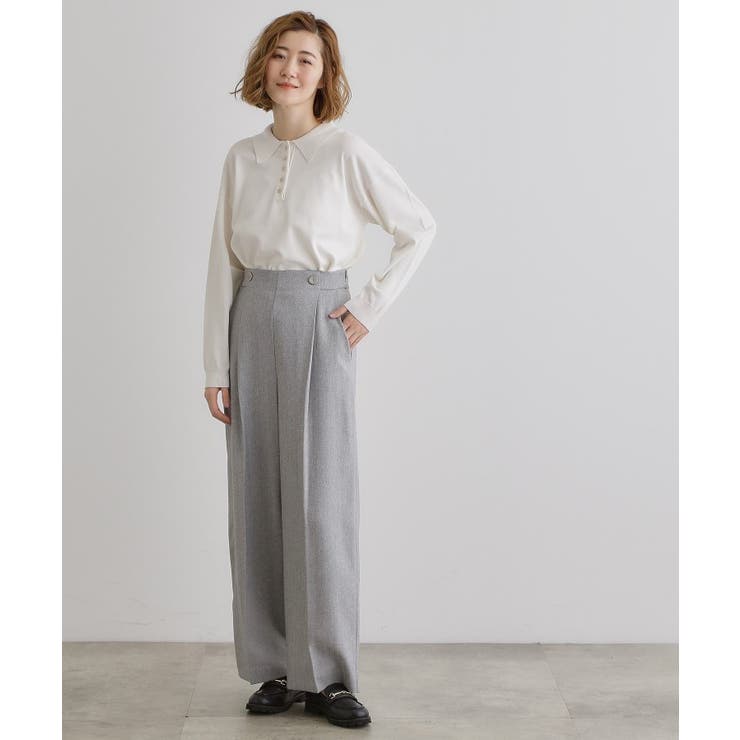 2WAYショルダーストラップワイドパンツ | grove | 詳細画像2 