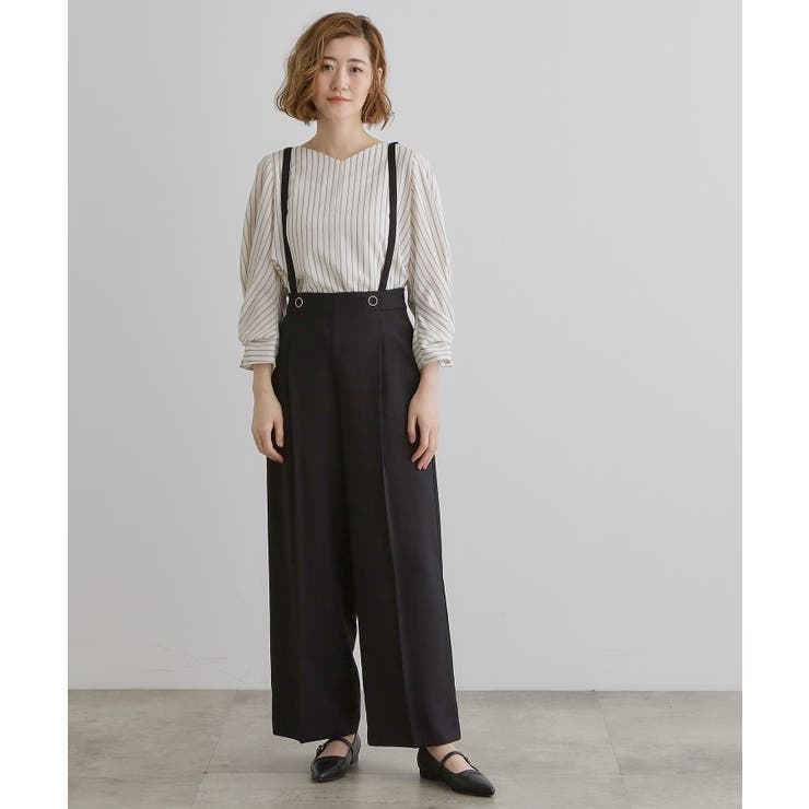 2WAYショルダーストラップワイドパンツ | grove | 詳細画像11 