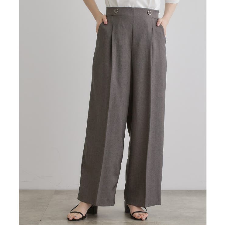 2WAYショルダーストラップワイドパンツ | grove | 詳細画像14 